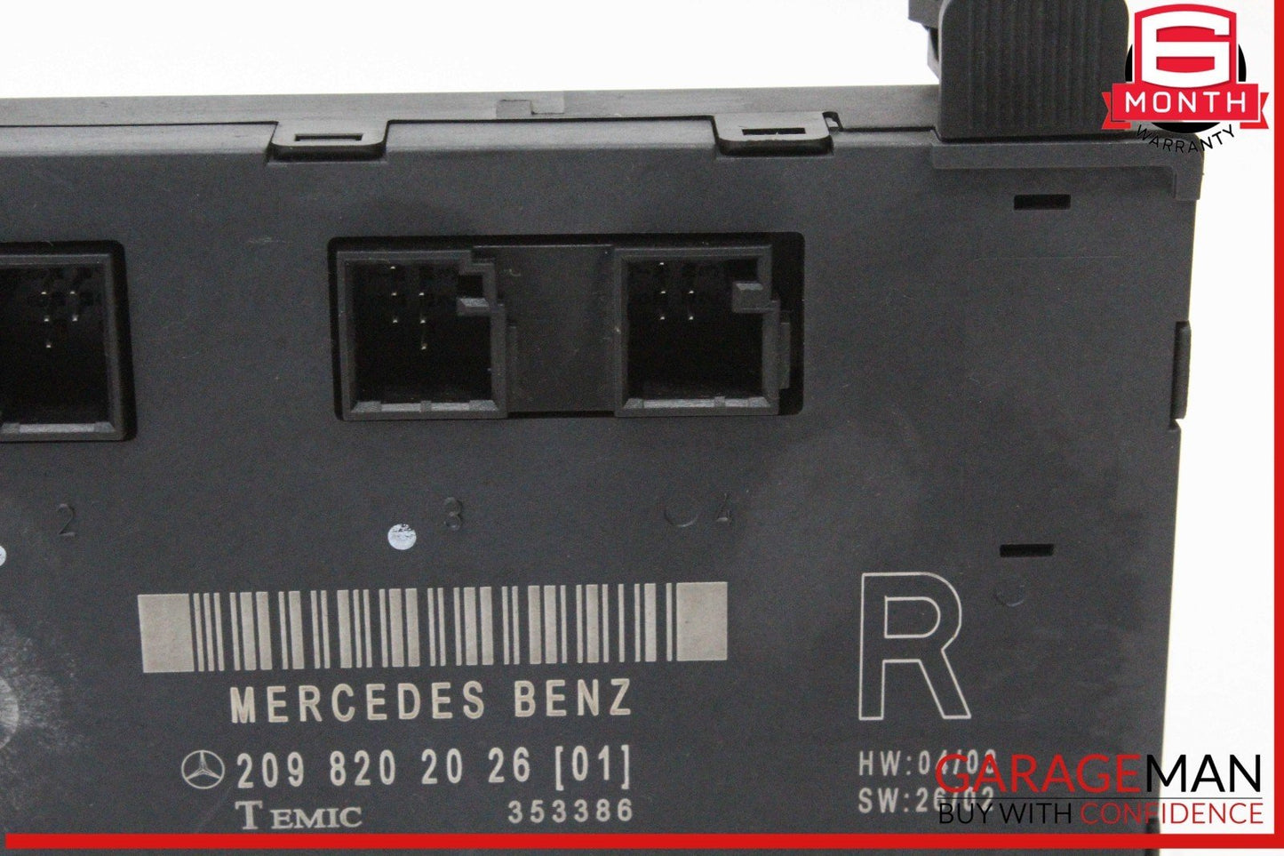 03-09 Mercedes W209 CLK350 CLK550 Front Right Door Control Module Unit OEM