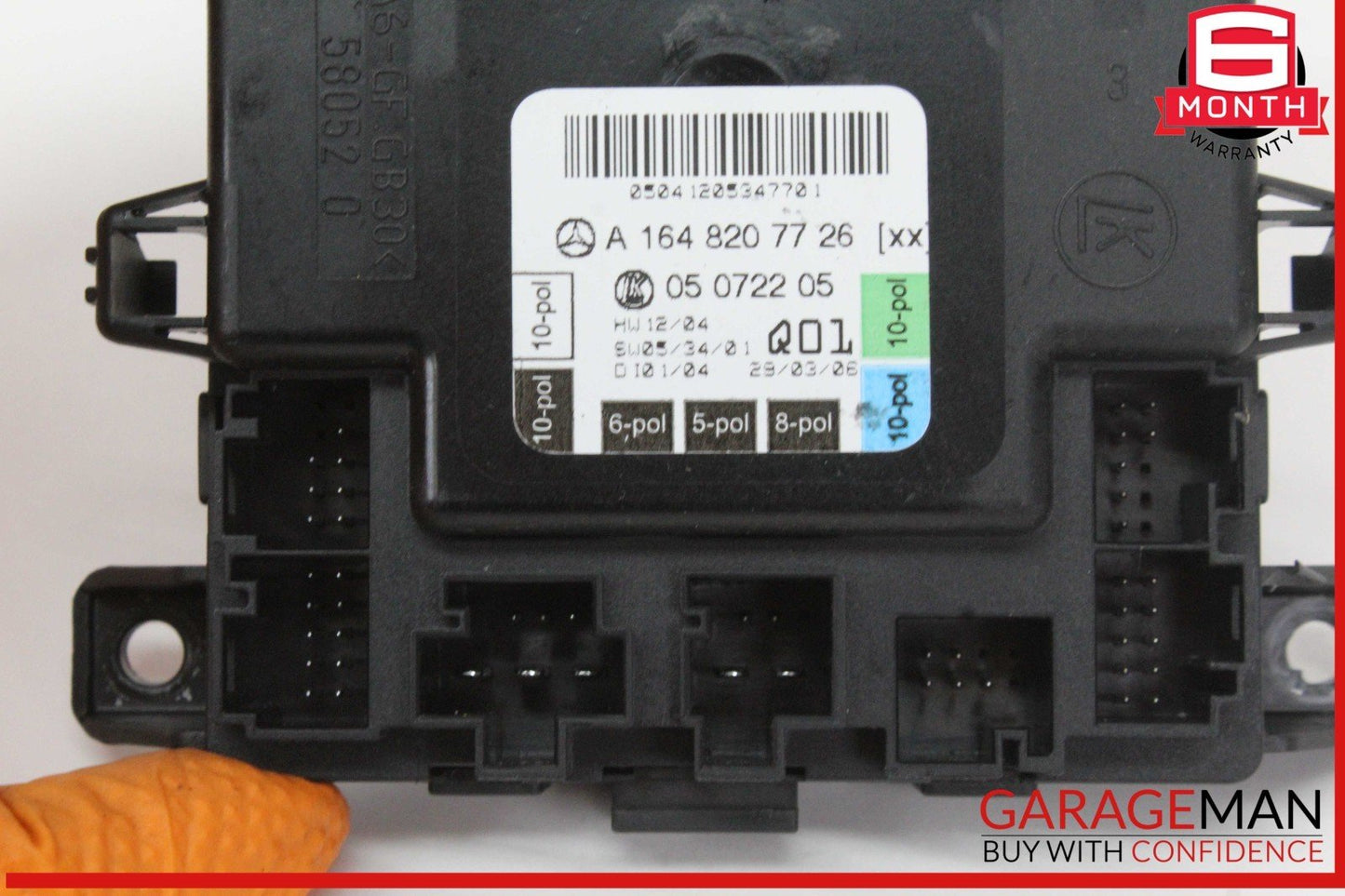 06-13 Mercedes W164 ML350 GL450 Front Left Side Door Control Module Unit OEM