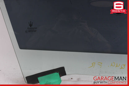 03-13 Maserati Quattroporte M139 Front Right Side Door Window Glass OEM