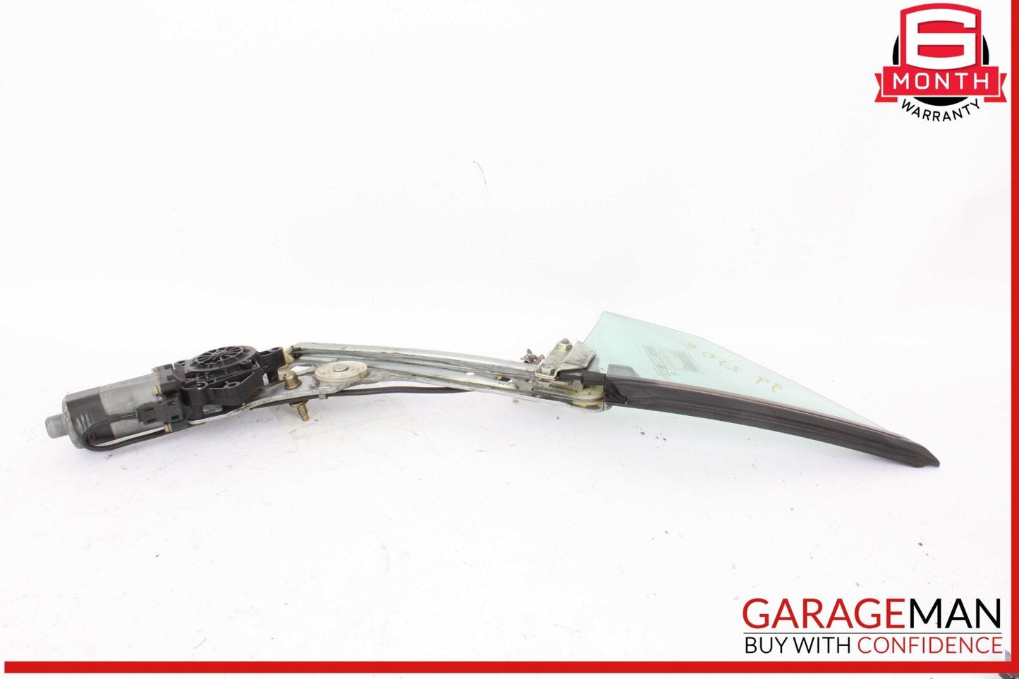 97-04 Mercedes R170 SLK230 Rear Right Side Quarter Window Glass w/ Motor OEM