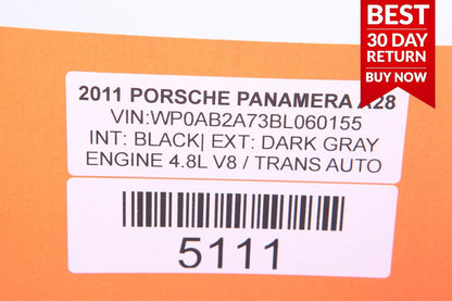 10-15 Porsche Panamera Rear Left Driver Side Door Control Module Unit A28 OEM