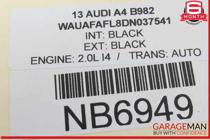 13-16 Audi A4 Gateway Interface Control Module Unit 8R0907468L OEM