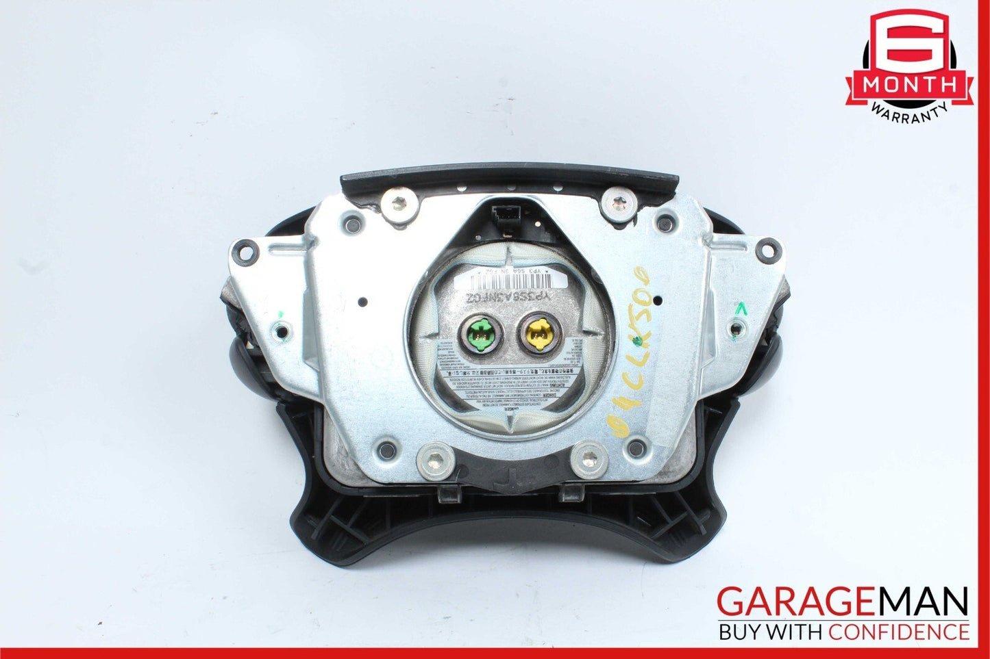 03-12 Mercedes W209 CLK500 E350 SL500 Steering Wheel Airbag Air Bag Black