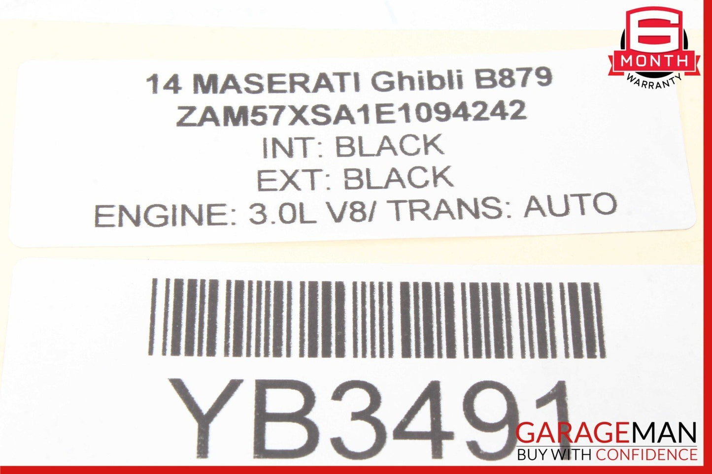 14-17 Maserati Ghibli ABS Anti Lock Brake Hydraulic Pump Module 2265106516 OEM