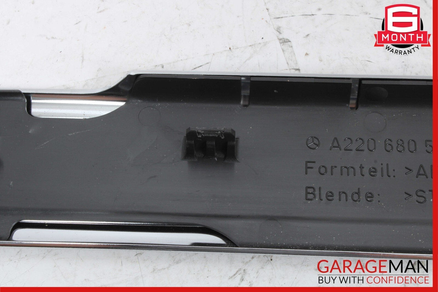 00-06 Mercedes W220 S430 S55 AMG Rear Left Side Door Step Sill Scuff Plate OEM