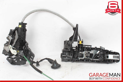 15-20 Mercedes W205 C300 Front Right Door Lock Latch Actuator w/ Door Handle Set