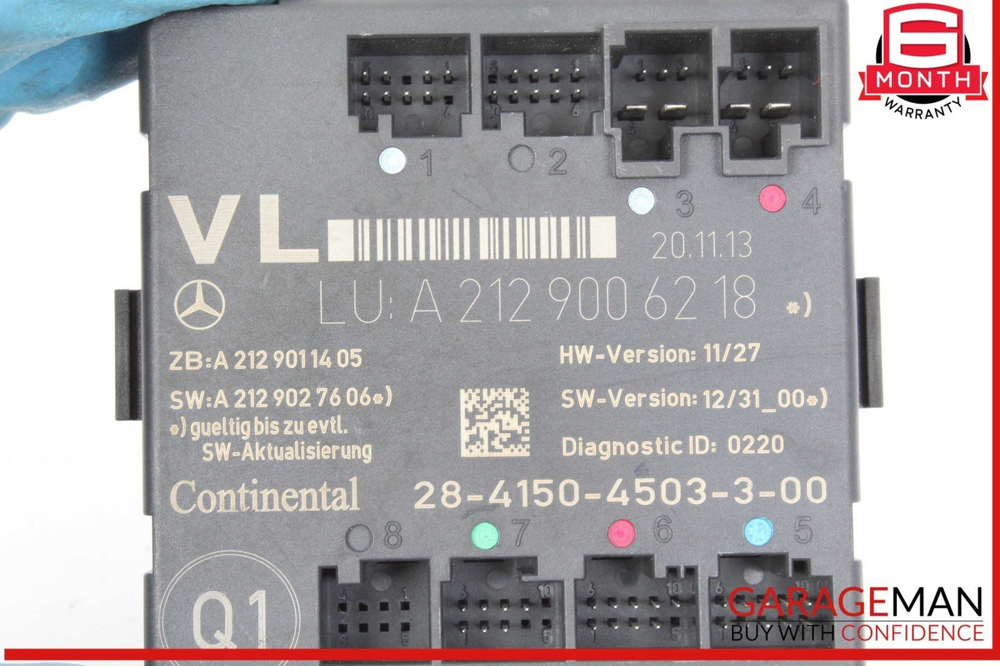 08-18 Mercedes W204 C250 C300 CLS550 Front Left Side Door Control Module OEM