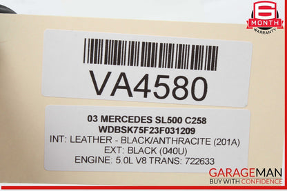 97-08 Mercedes R230 SL500 SLK320 Secondary Air Smog Pump Emission Control OEM