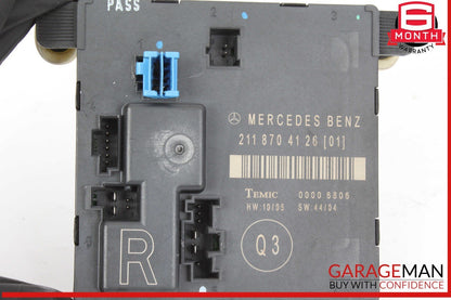 03-09 Mercedes W211 E63 AMG E550 Rear Right Side Door Control Module Unit OEM
