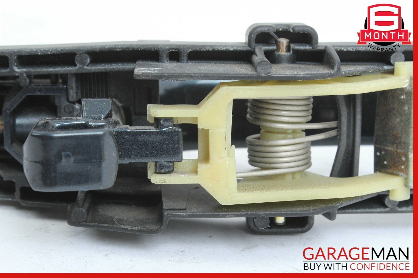 01-07 Mercedes W203 C230 Rear Left Driver Side Exterior Door Handle Green Black
