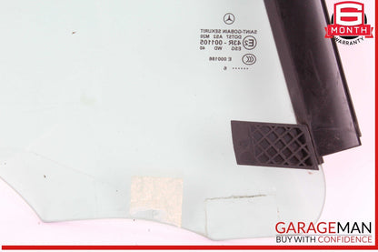 05-11 Mercedes R171 SLK350 Rear Left Side Door Quarter Window Glass OEM