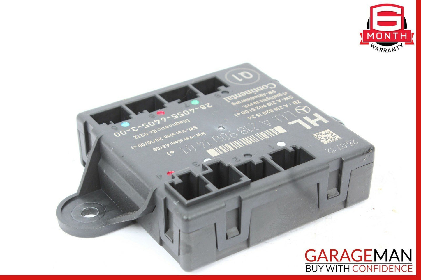 08-15 Mercedes W204 C250 Rear Left Driver Side Door Control Module Q1 OEM