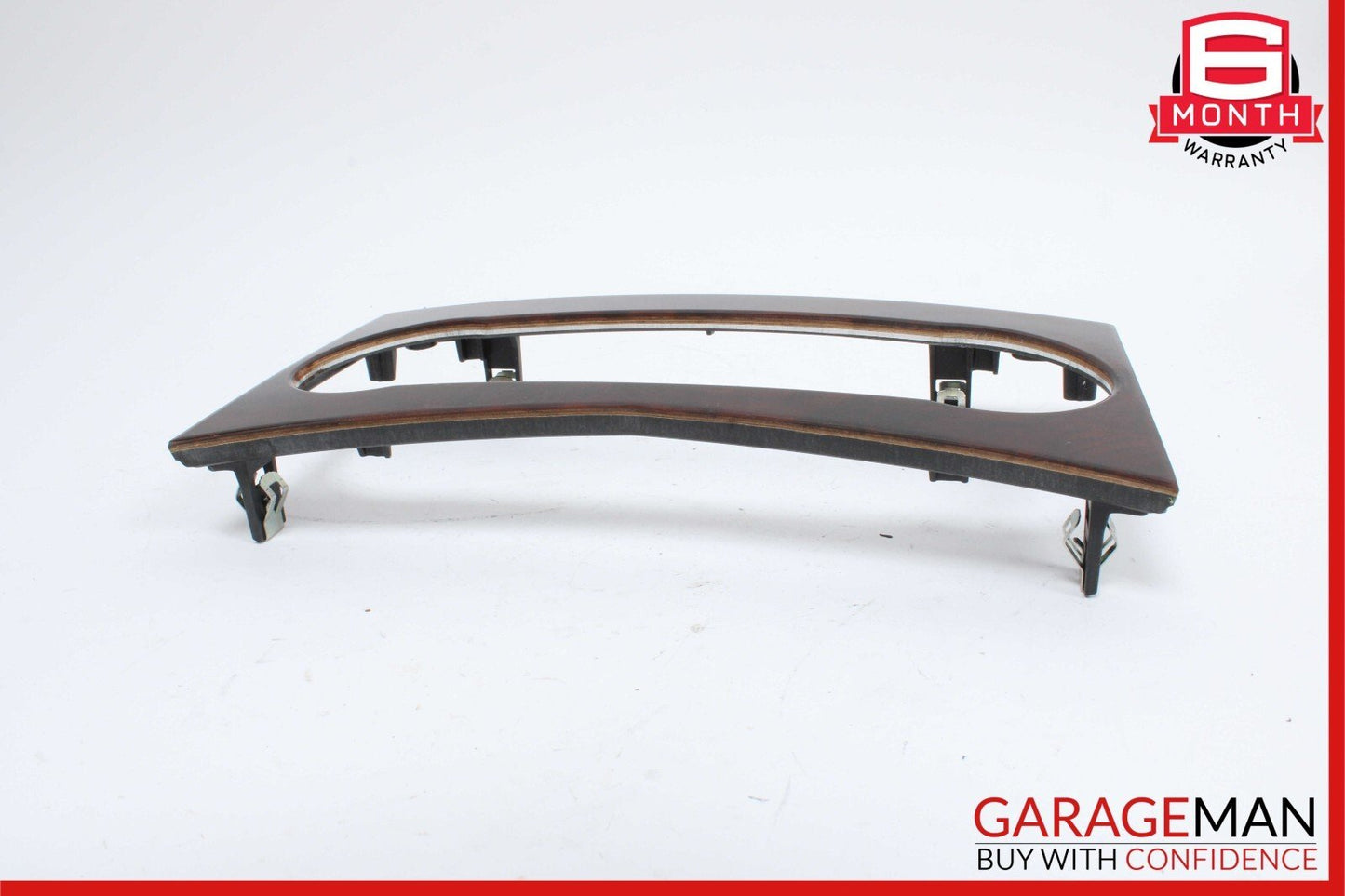 08-14 Mercedes W204 C280 C300 A/C Climate Control Switch Trim Bezel Cover Wood