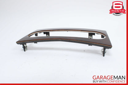08-14 Mercedes W204 C280 C300 A/C Climate Control Switch Trim Bezel Cover Wood