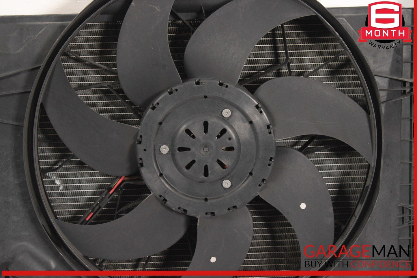 05-09 Mercedes W203 C320 Engine Cooling Radiator AC A/C Condenser Assembly OEM