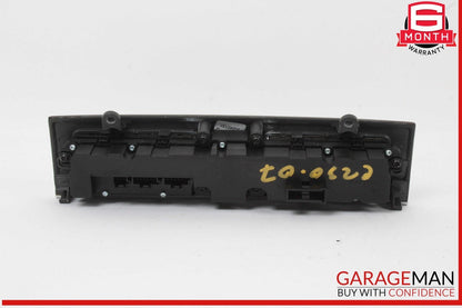 05-07 Mercedes W203 C230 Dashboard Dash Control Switch Panel Trim Wood OEM