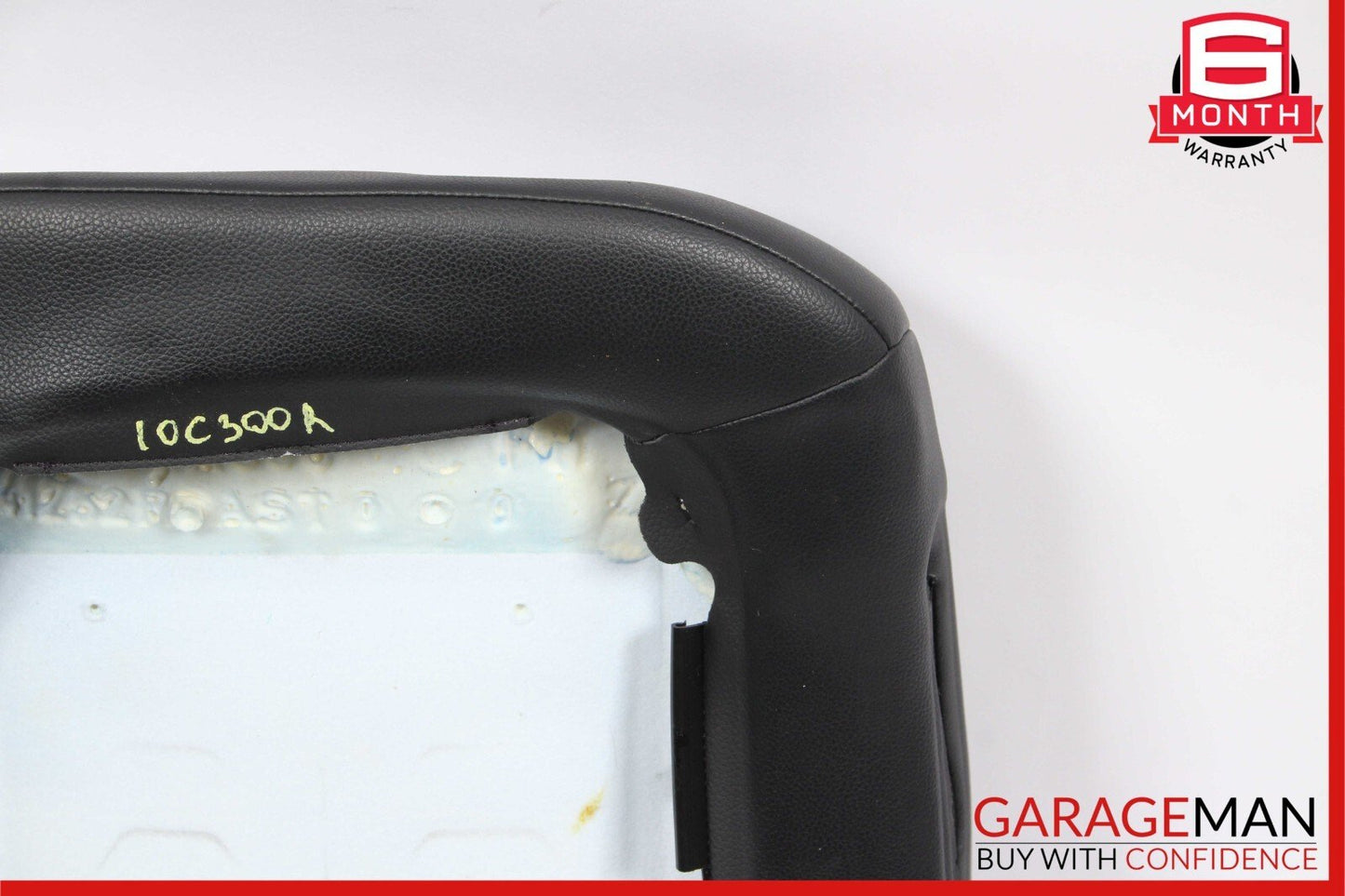 08-14 Mercedes W204 C300 Sedan Front Right Top Upper Seat Cushion Cover Black