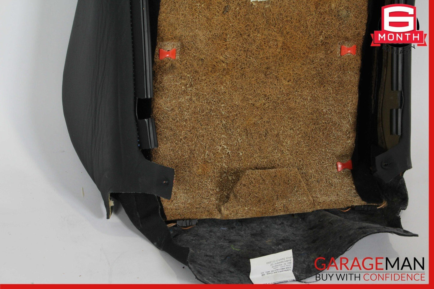 07-09 Mercedes W211 E63 AMG Front Right or Left Top Upper Seat Cushion Cover OEM