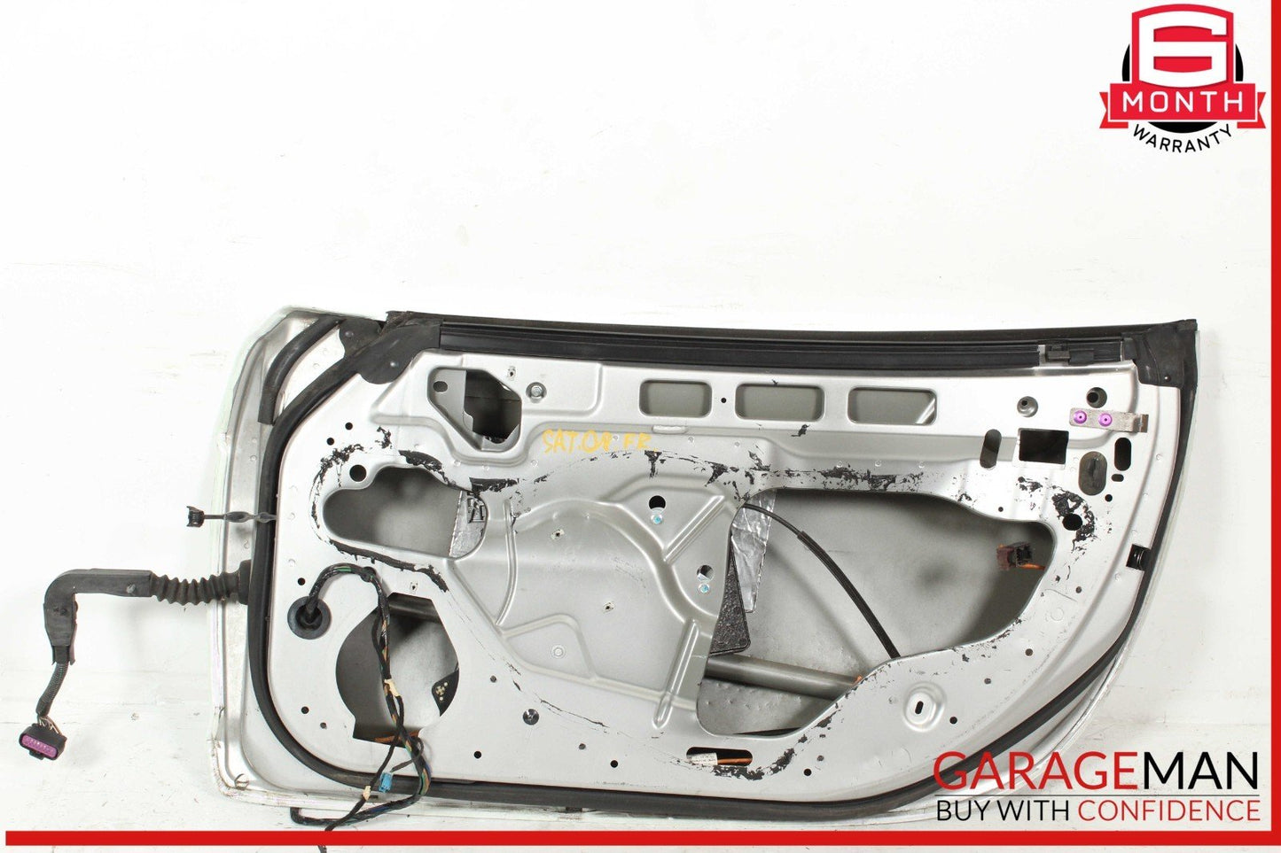 07-10 Saturn Sky Front Right Passenger Side Door Shell Panel White OEM