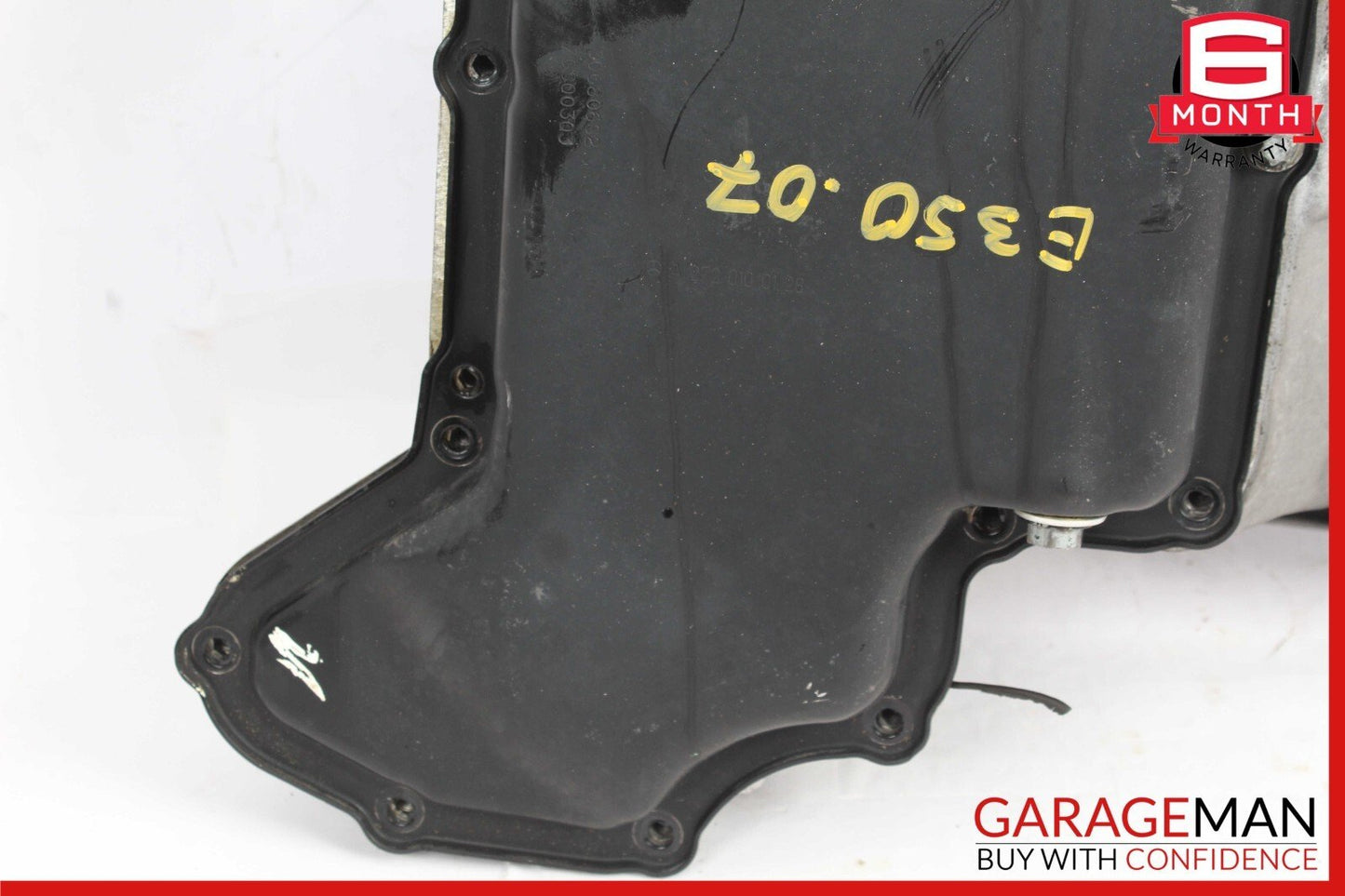 05-11 Mercedes W211 E350 C350 CLK350 Engine Upper Oil Sump Baffle Pan Assembly
