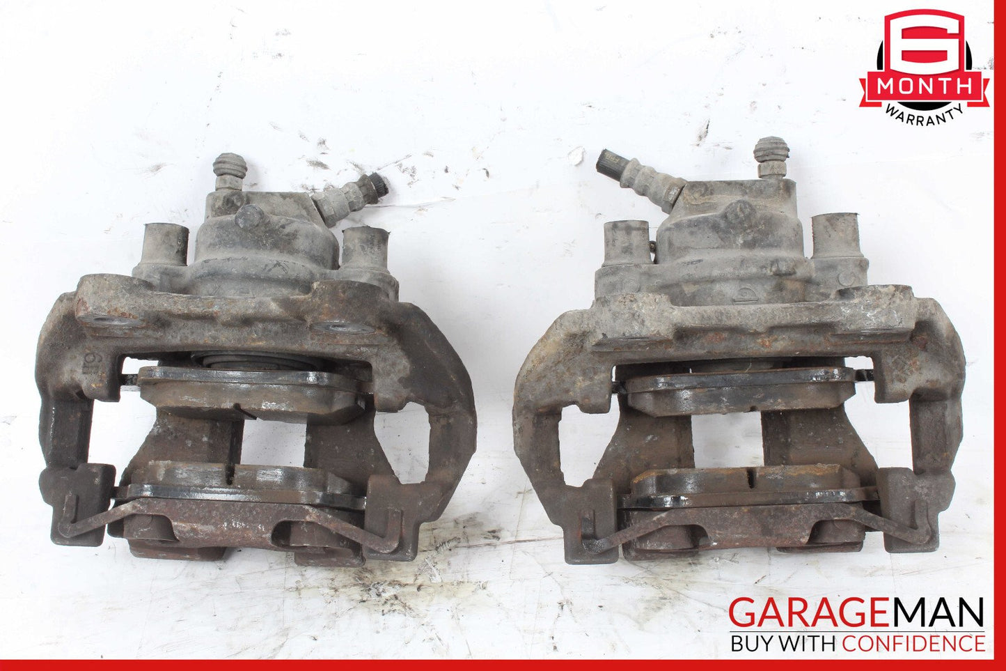 03-11 Mercedes W211 E500 CLS550 E550 Rear Brake Calipers Left and Right Set OEM