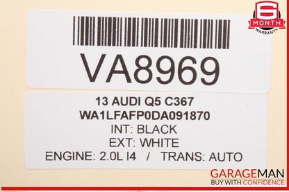 12-16 Audi Q5 SQ5 A6 A4 A5 Fuel Evap Vapor Charcoal Canister 8K0201801C OEM