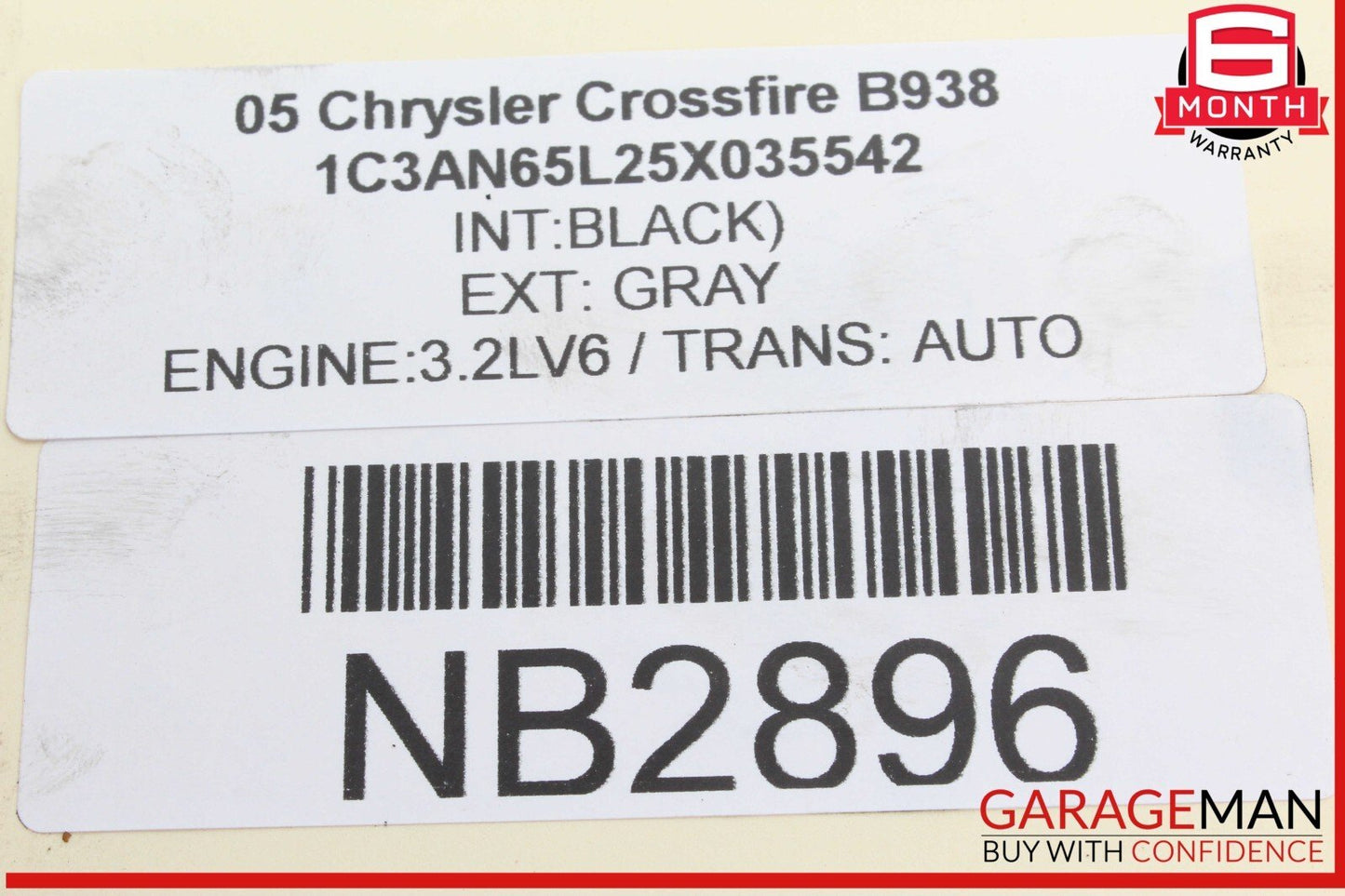 04-08 Chrysler Crossfire Power Steering Pump Reservoir Assembly OEM