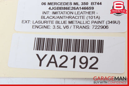 06-12 Mercedes W164 ML350 ML550 Speaker Door Mirror Cover Front Right Side OEM