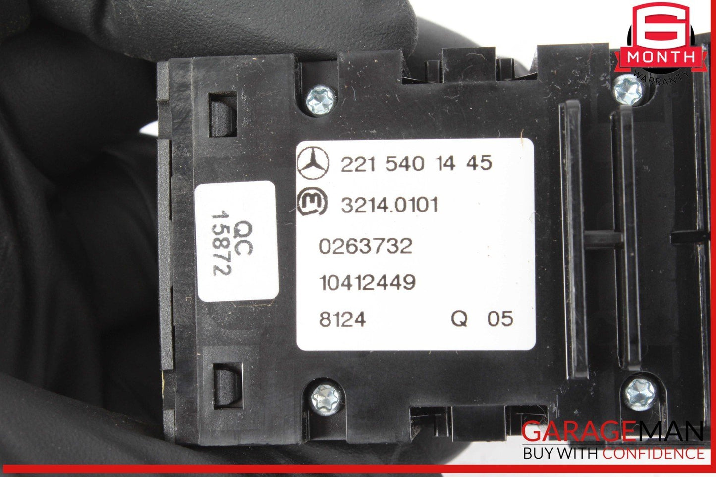 07-14 Mercedes W221 S550 CL550 Electronic Parking Button Switch 2215401445 OEM