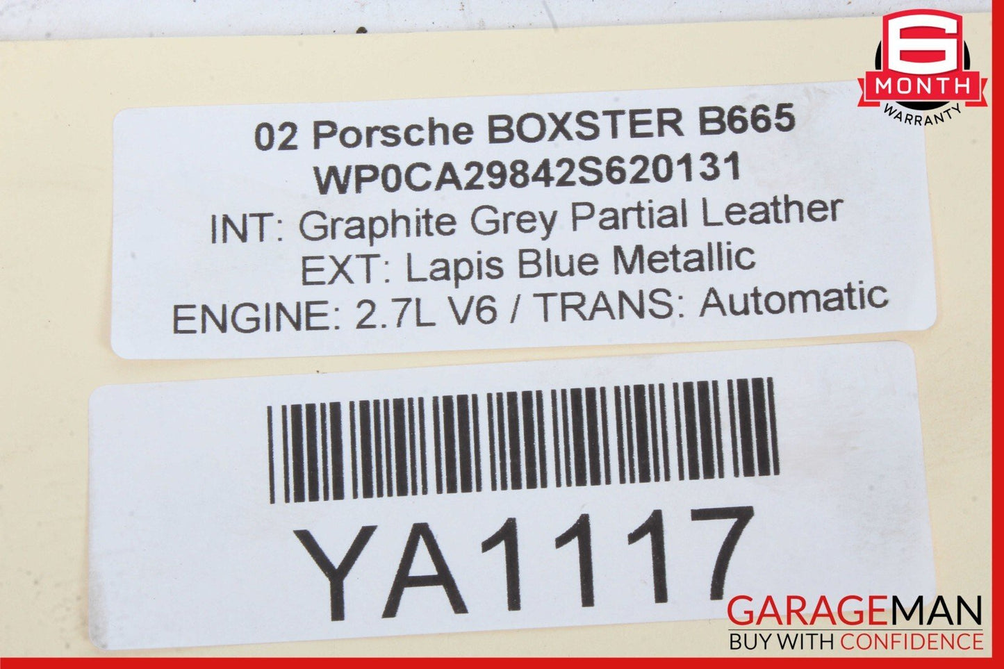 97-05 Porsche Boxster 986 Carrera 911 Rear / Front Suspension Lower Control Arm