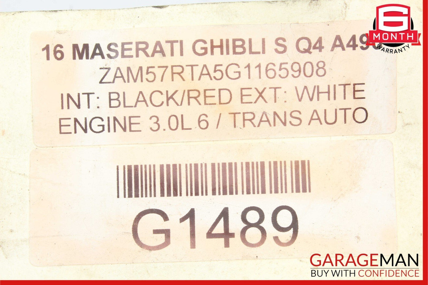 14-17 Maserati Ghibli Voltage Stabilizer Power Inverter Controller Module