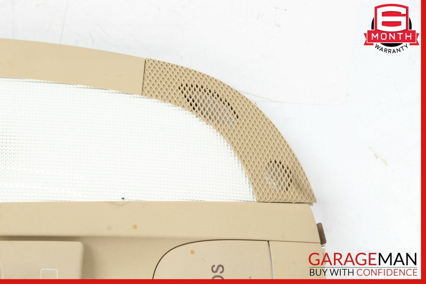 07-12 Mercedes W251 R320 ML350 Front Top Overhead Dome Light Map Lamp Brown