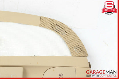 07-12 Mercedes W251 R320 ML350 Front Top Overhead Dome Light Map Lamp Brown
