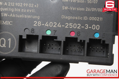 08-18 Mercedes W204 C250 E350 Rear Left Driver Side Door Control Module OEM