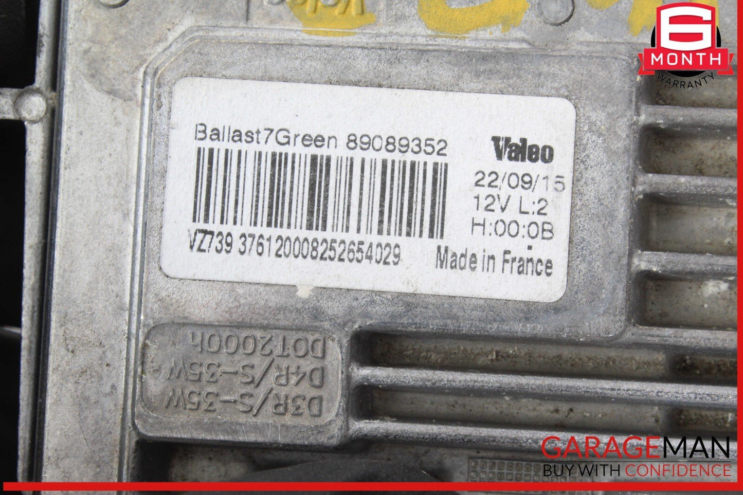 14-17 Maserati Quattroporte M156 Xenon HID Headlight Ballast Module Unit OEM