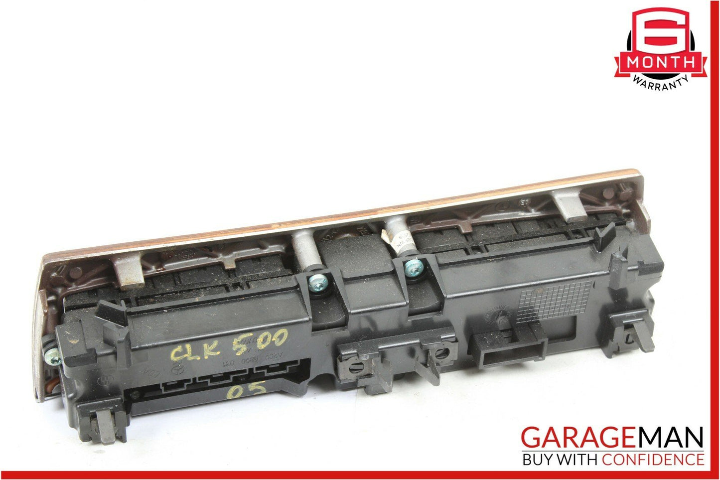 05-09 Mercedes W209 CLK500 Dash Heated Seat ESP Hazard Light Switch Control Wood