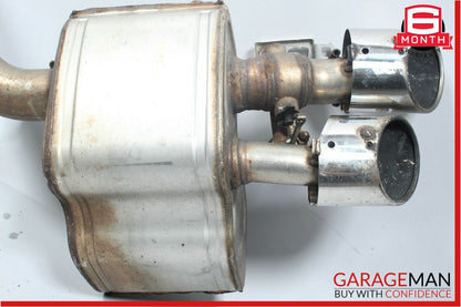 14-17 Maserati Ghibli Rear Right Exhaust Muffler Dual Tip Assembly OEM