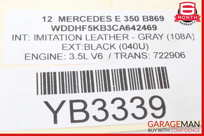 08-17 Mercedes W212 E350 C300 Rear Right / Left Suspension Upper Control Arm OEM
