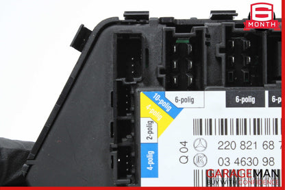 00-06 Mercedes W220 S430 S500 Rear Right Side Seat Door Controller Module Unit