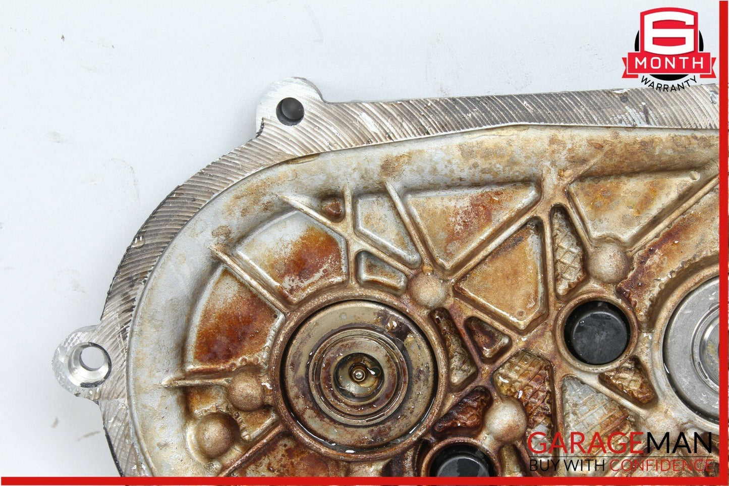 06-10 Mercedes W251 R350 S550 E350 Front Left Engine Timing Chain Cover Plate