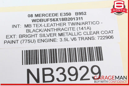 03-09 Mercedes W211 E350 E550 Rear Left Driver Door Control Module OEM
