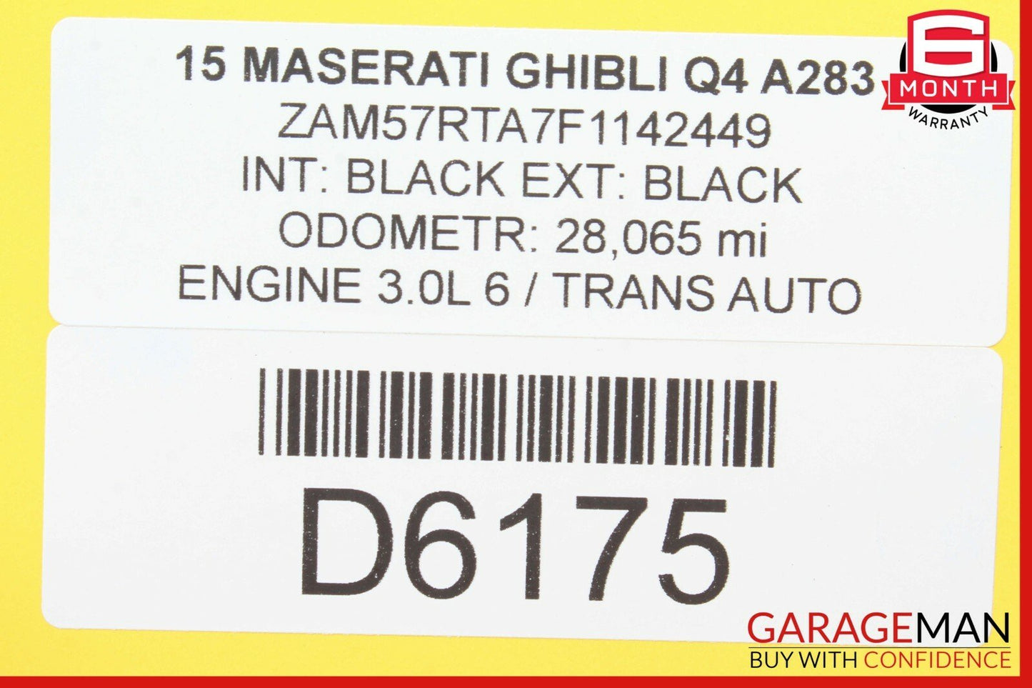 14-17 Maserati Ghibli Seat Heater Fan HVAC Control Module 670009709 OEM
