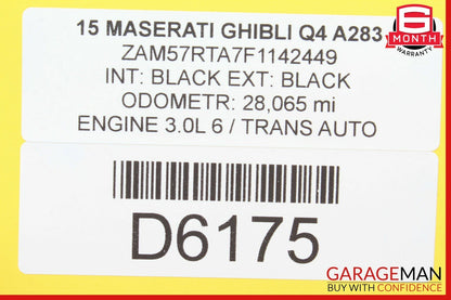 14-17 Maserati Ghibli Seat Heater Fan HVAC Control Module 670009709 OEM