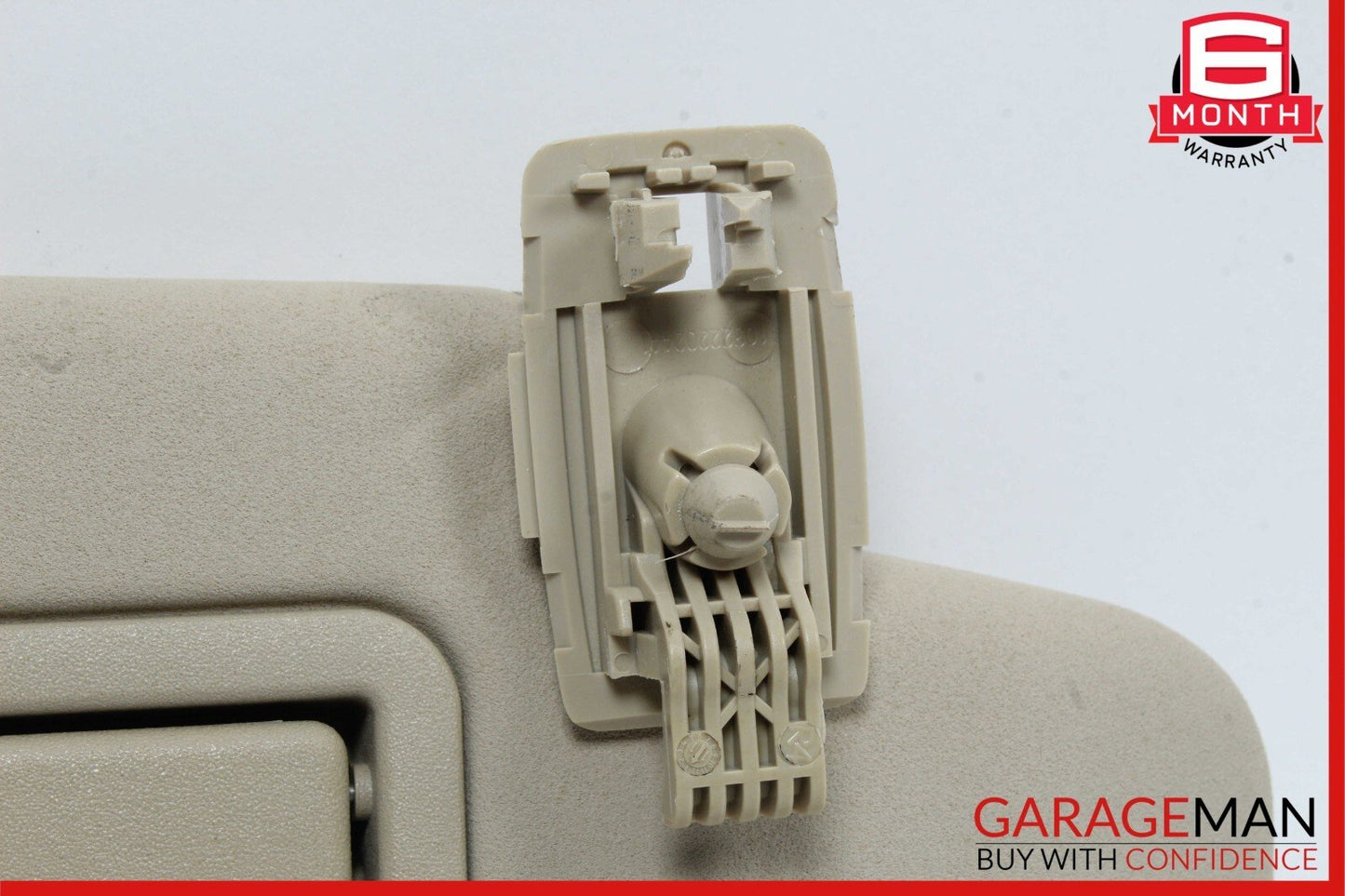 08-15 Mercedes W204 C350 Right Passenger Side Sunvisor Sun Visor Beige OEM