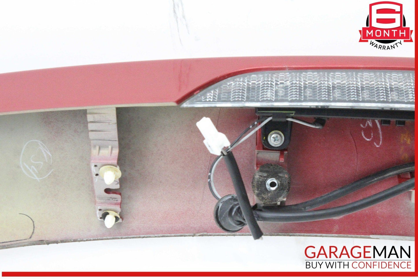 15-24 Mitsubishi Outlander Sport Tailgate Rear Upper Wing Spoiler Trim Red OEM