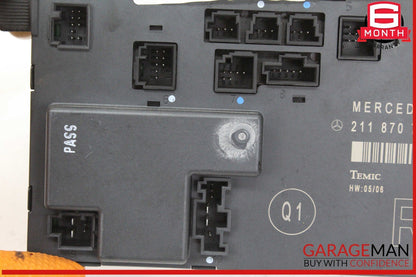 03-09 Mercedes W211 E320 CDI Front Right Passenger Side Door Control Module OEM