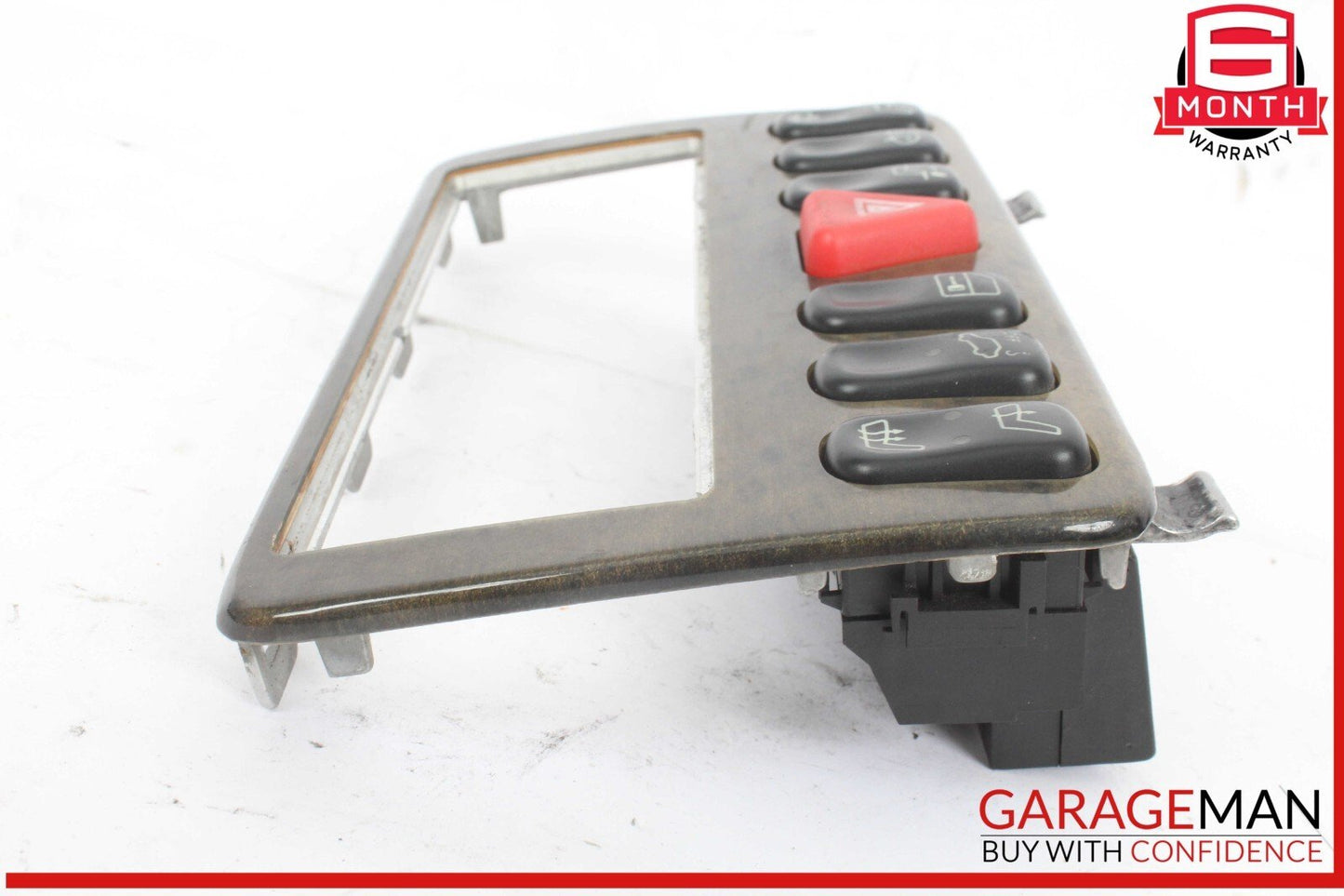 98-03 Mercedes W208 CLK55 AMG Hazard Door Lock Switch Control Panel OEM