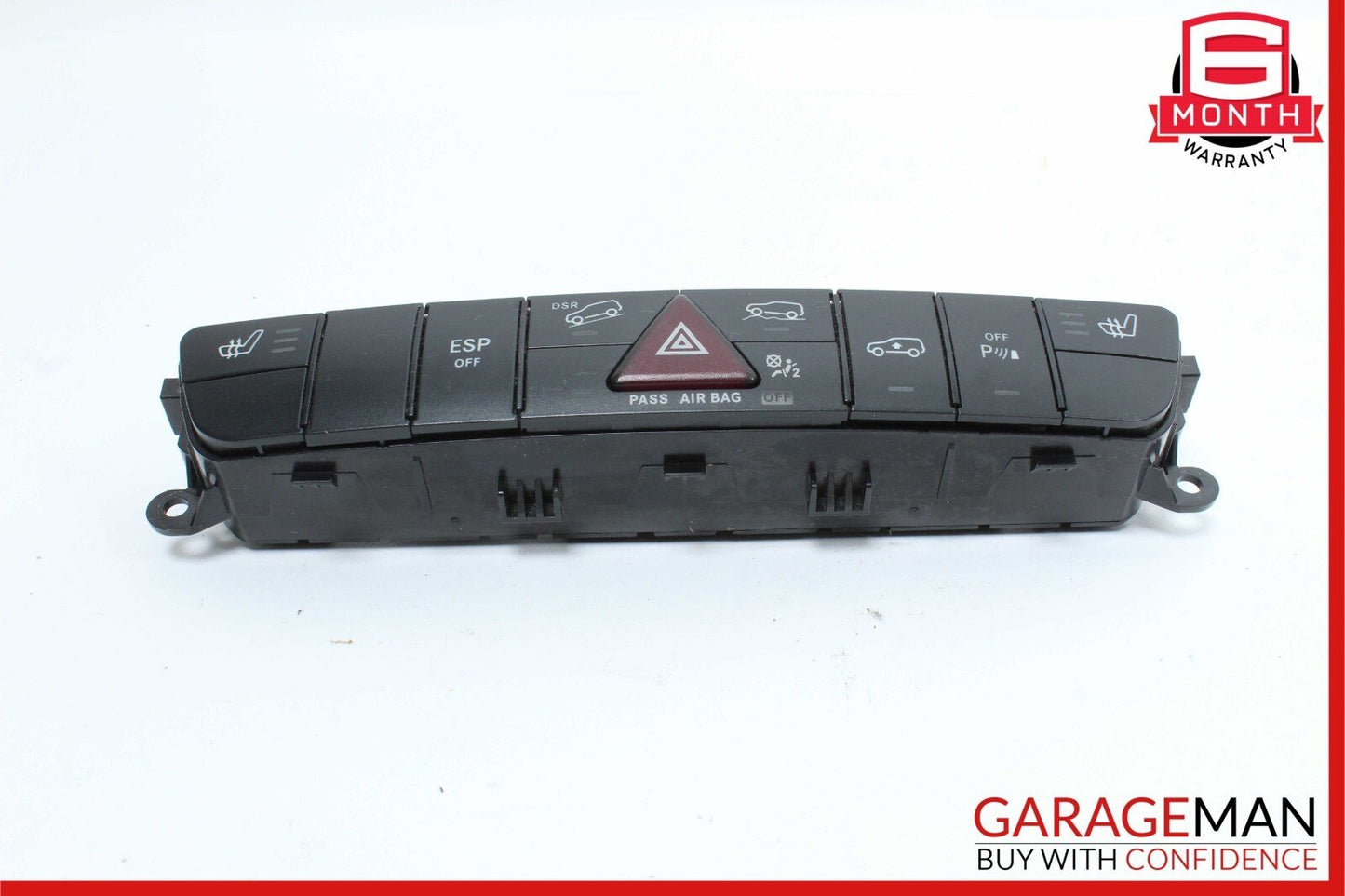 06-12 Mercedes X164 GL450 ML550 Hazard Light Control Switch Panel Unit OEM