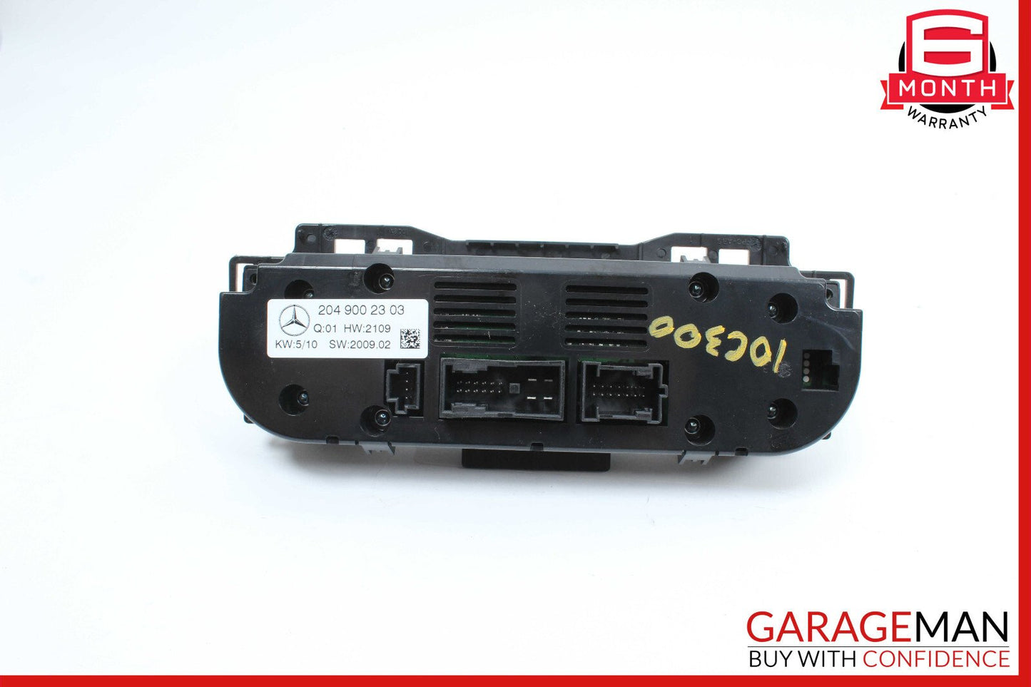 08-11 Mercedes W204 C300 AC A/C Heater Climate Temperature Switch Control Module