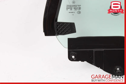 03-12 Mercedes R230 SL550 SL600 Rear Right Side Door Window Quarter Auto Glass